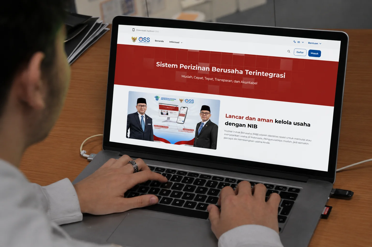 Pendampingan pelaporan LKPM di portal OSS