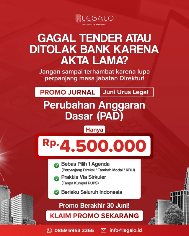 Legalo Promo - FLYER PAD 1