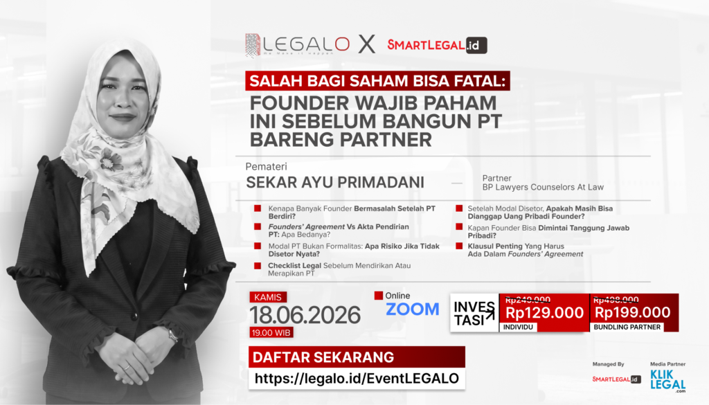 founders agreement anggaran dasar